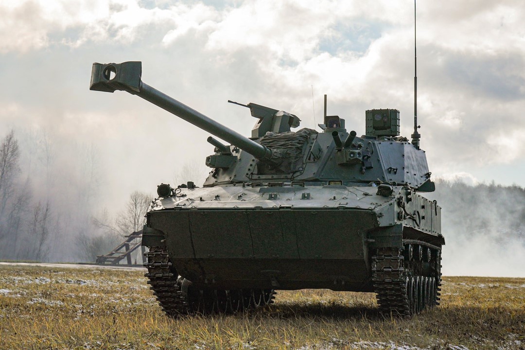 2S42 Lotos Russian 120mm Self-Propelled Mortar System (D)